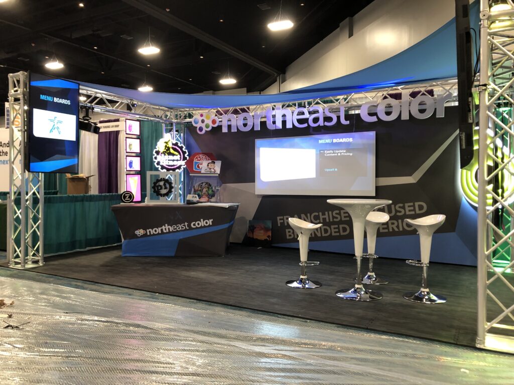 Northast Color Trade show Booth